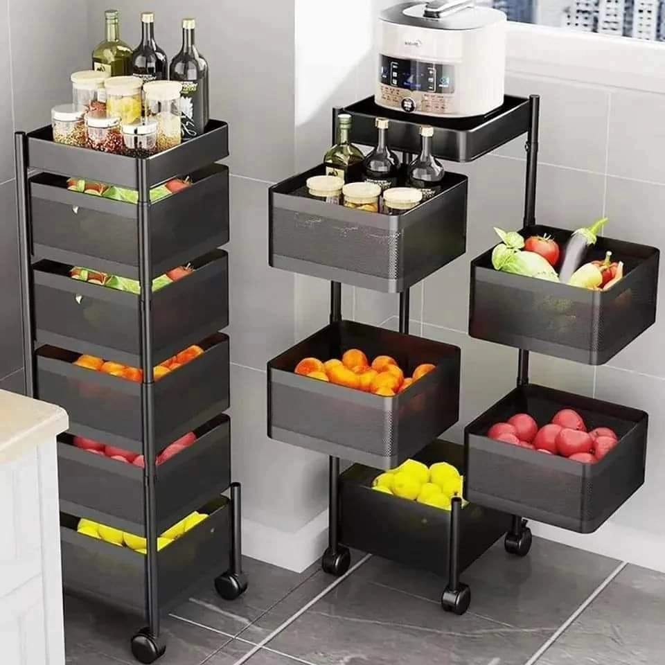 Rotating Multifunctional Storage Rack