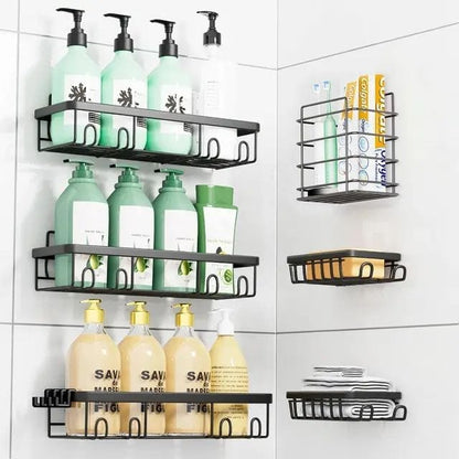 6pcs set Shower caddy shelf