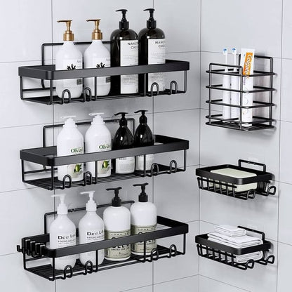 6pcs set Shower caddy shelf