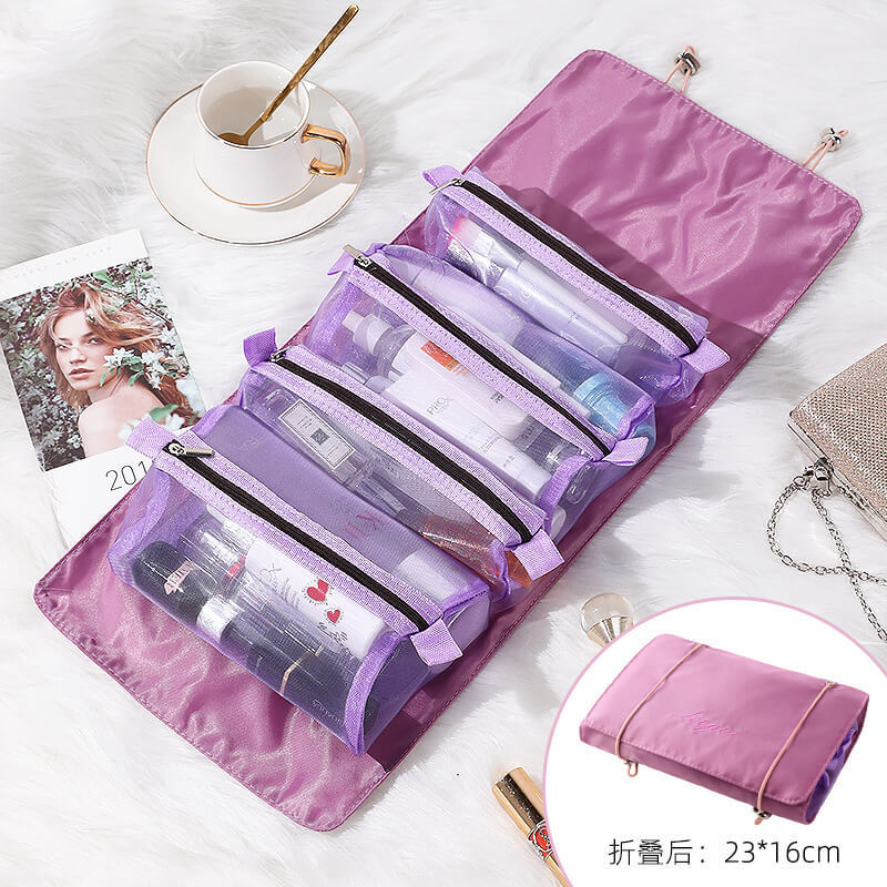 Roll up Makeup toiletries Bag