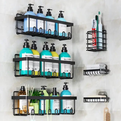 6pcs set Shower caddy shelf