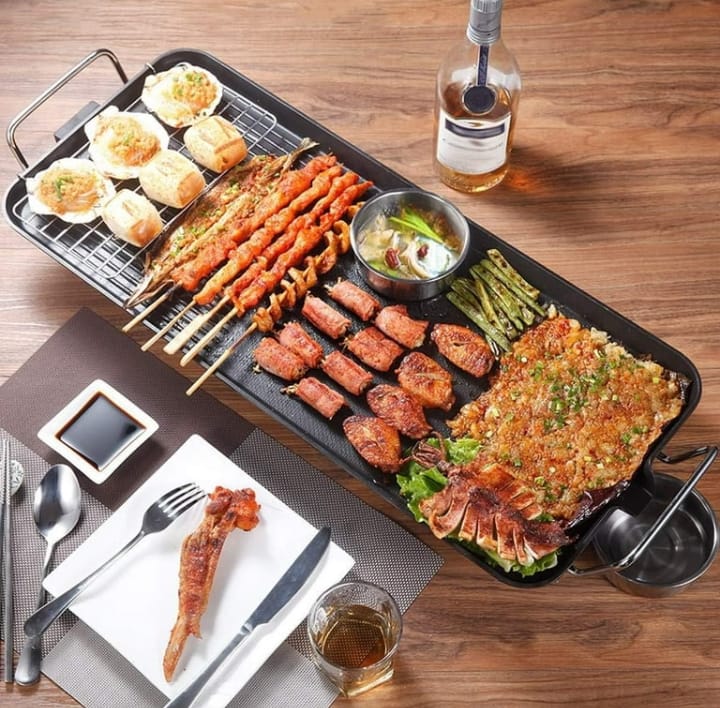 ELECTRIC BBQ GRILL PAN(68×28cm)