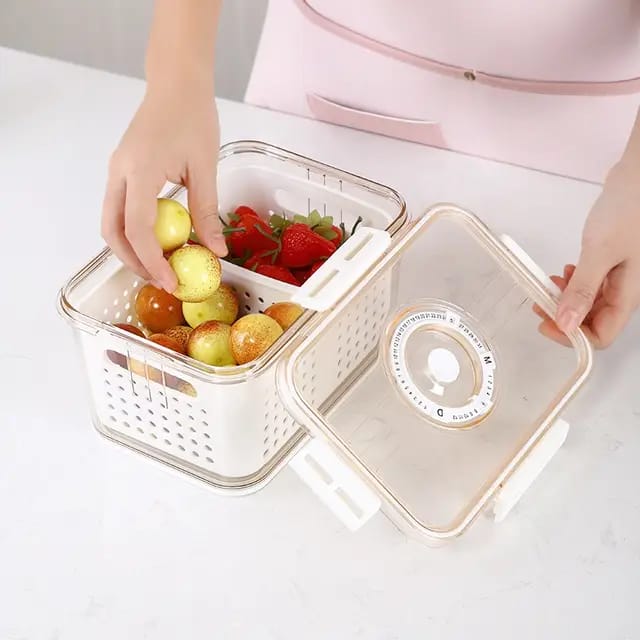 3pcs Airtight Fridge Organizers