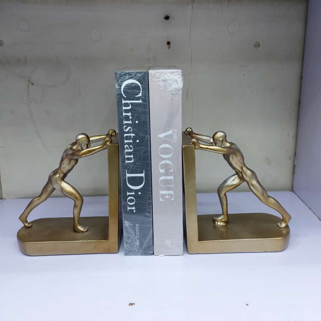 heavy Bookends Statues