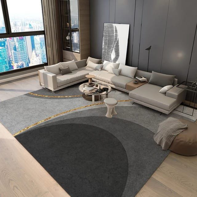 3D Living room carpets(7x10)