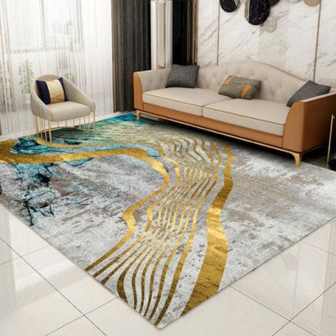 3D Living room carpets(7x10)