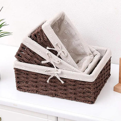 multipurpose woven baskets