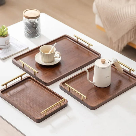 3pcs Eco friendly bamboo Trays