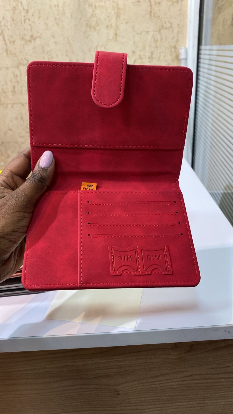 RFID Blocking Passport Holder