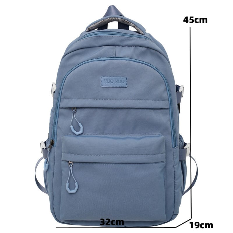 solid colour backpack