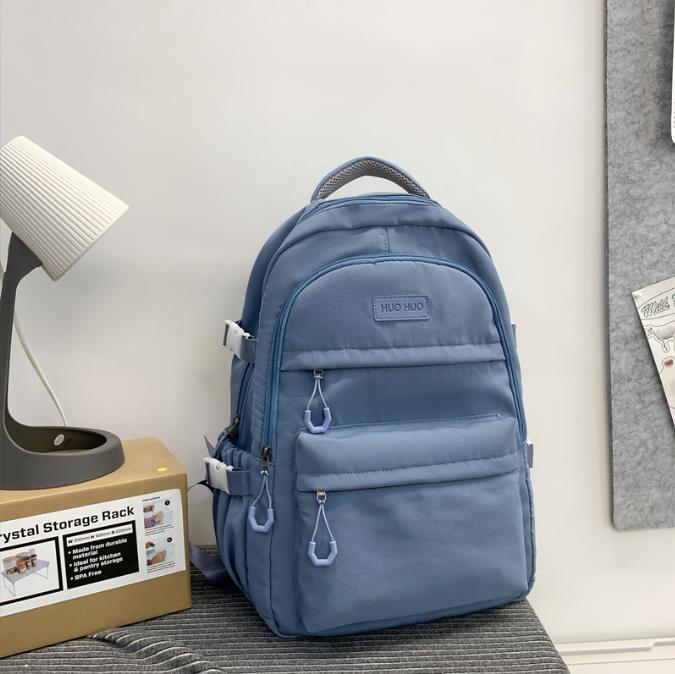 solid colour backpack