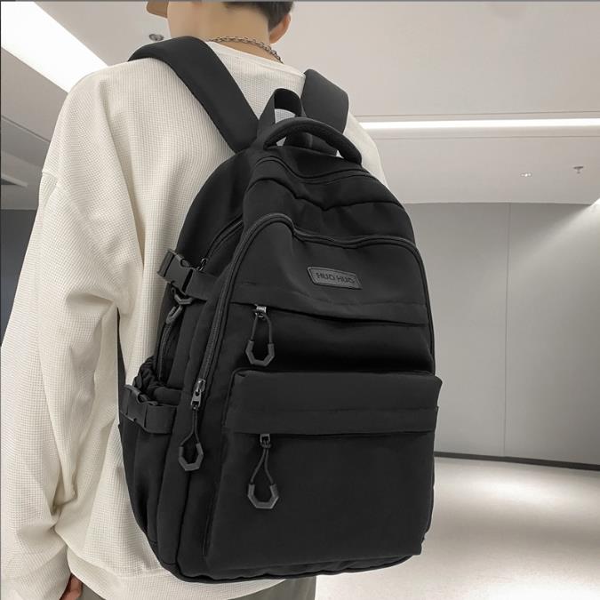 solid colour backpack