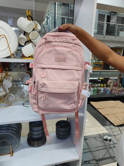 solid colour backpack