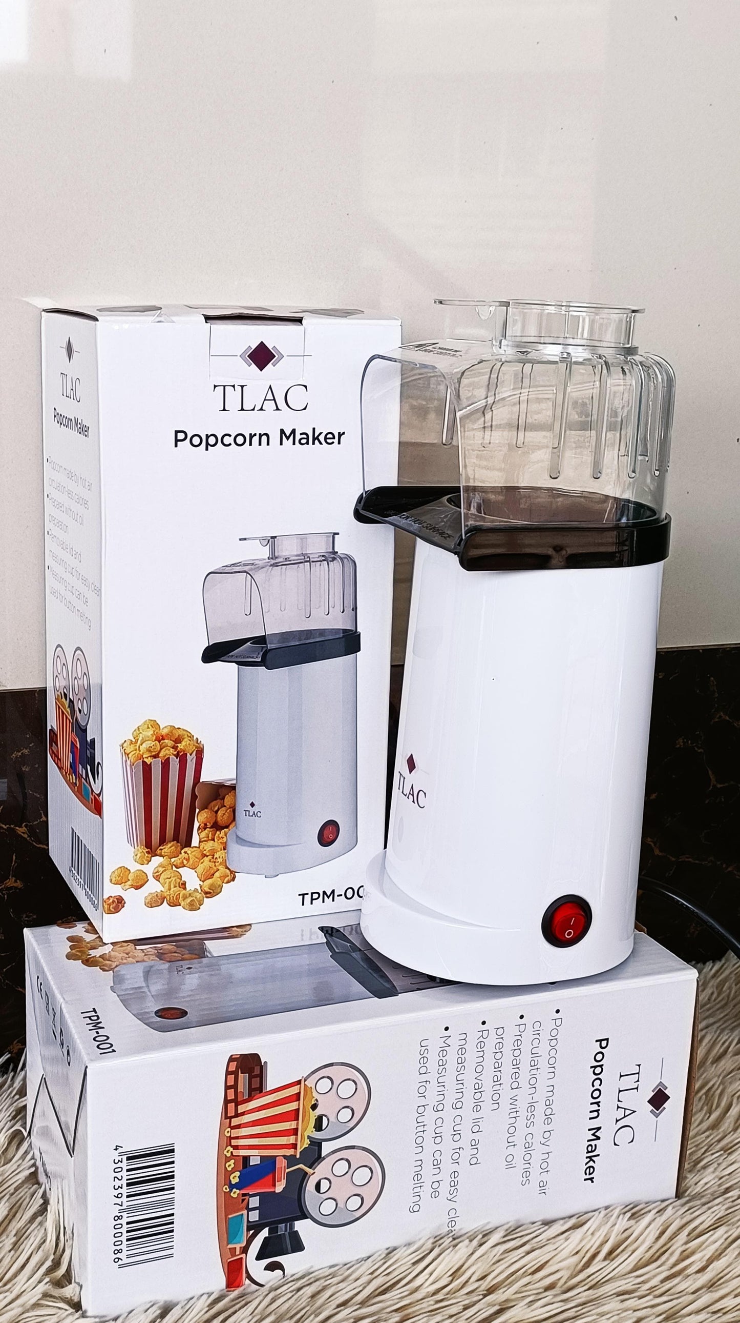 Nunix air popcorn maker