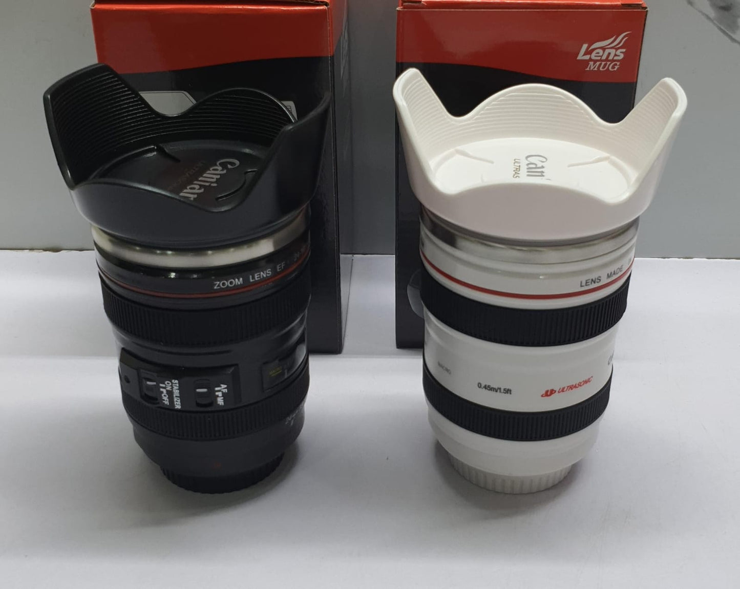 Camera lens thermocup