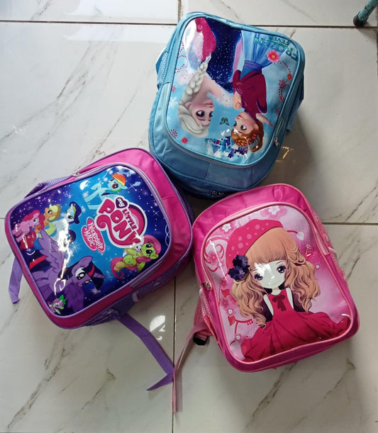 Cartoon themed kids back pack