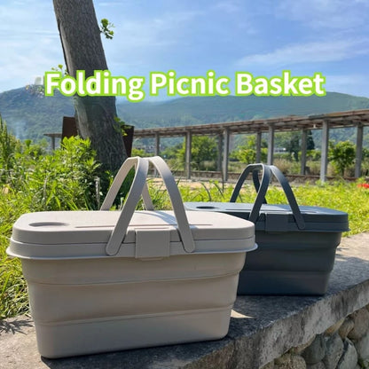 3 in 1 Foldable Collapsible picnic Basket