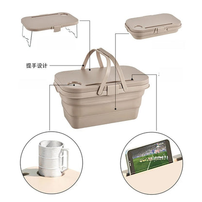 3 in 1 Foldable Collapsible picnic Basket