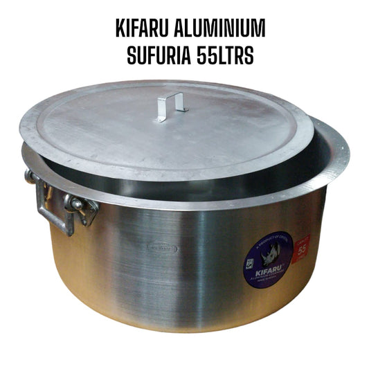 Aluminium Sufuria (55Ltrs)