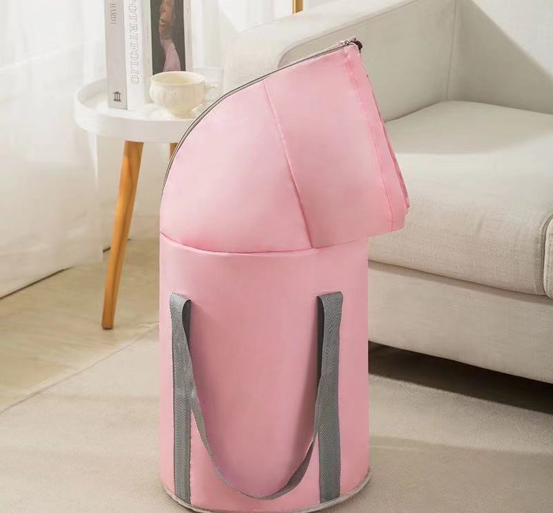 Foldable pedicure steam bath