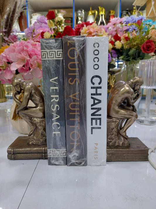 heavy Bookends Statues