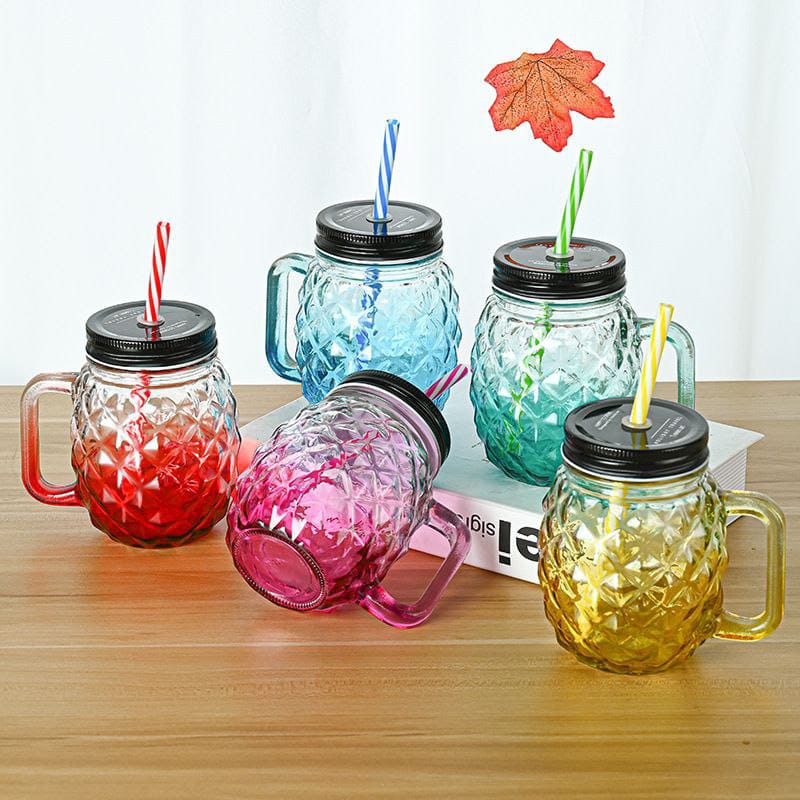 Glass mason jar( 1 pc)