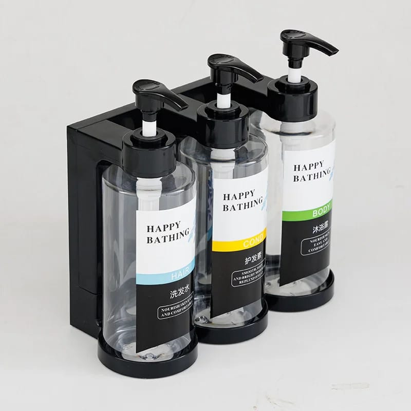 Refillable Wall Mounted Soap Dispenser 3pcs