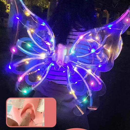 Rechargeable butterfly wings