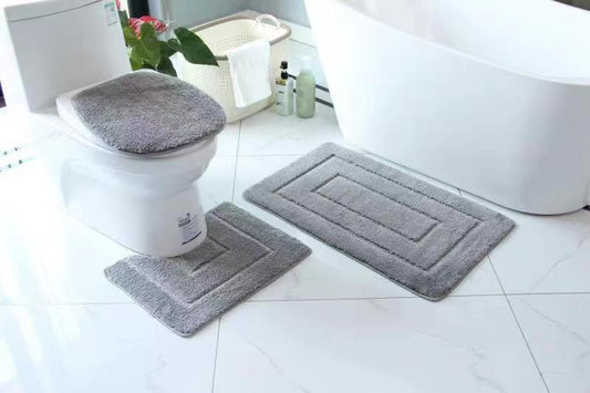 Toilet mats set