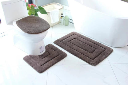 Toilet mats set