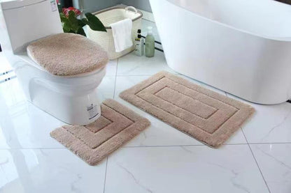 Toilet mats set