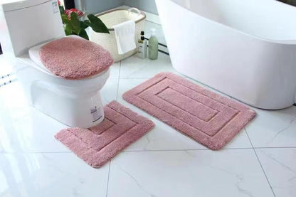 Toilet mats set