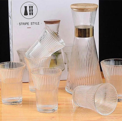 grain glass water set