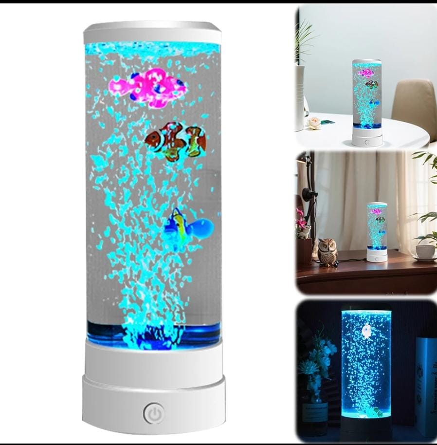 LED Bubble Fish Lamp decor(2.5L)