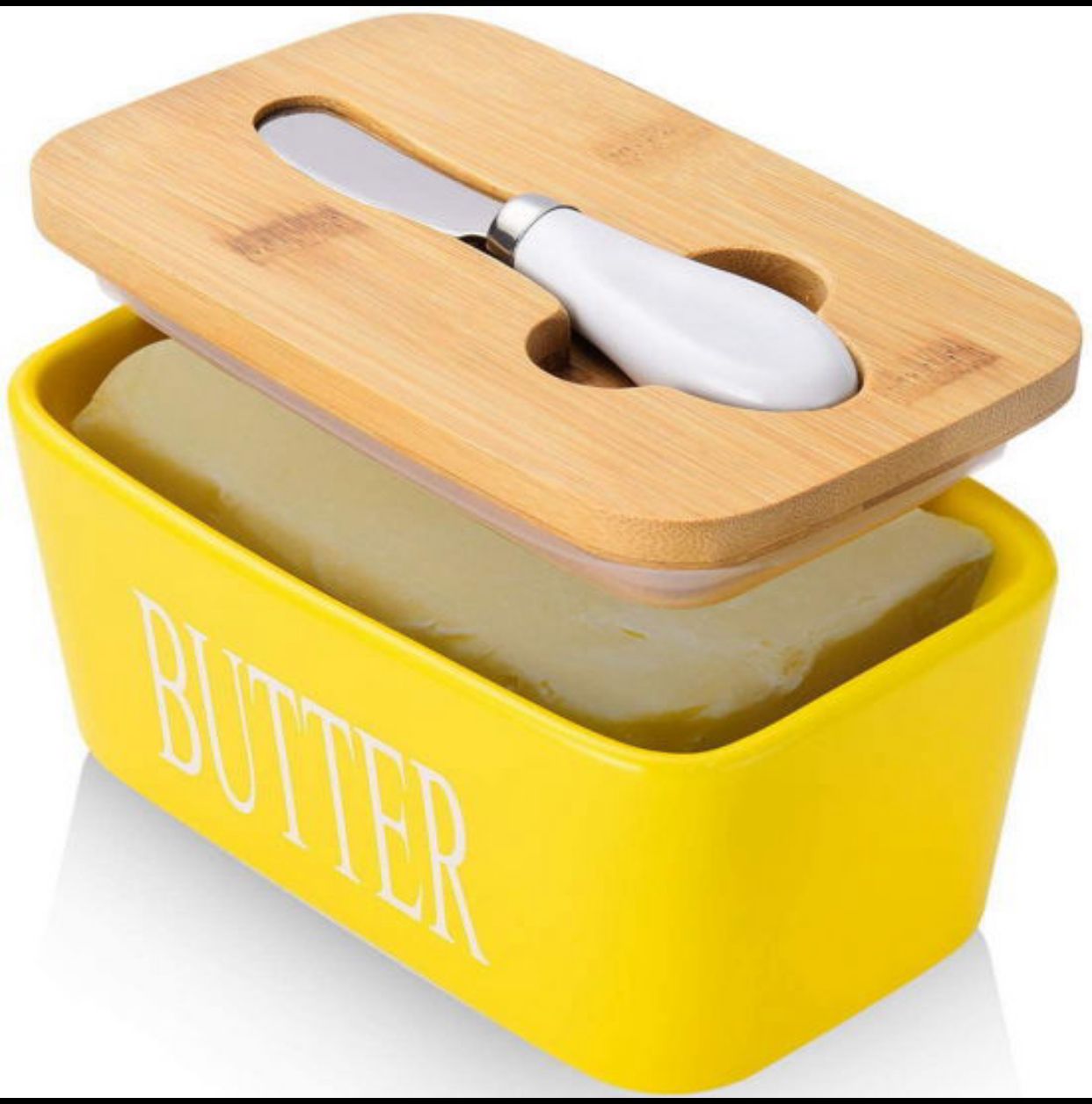 Ceramic butter dish