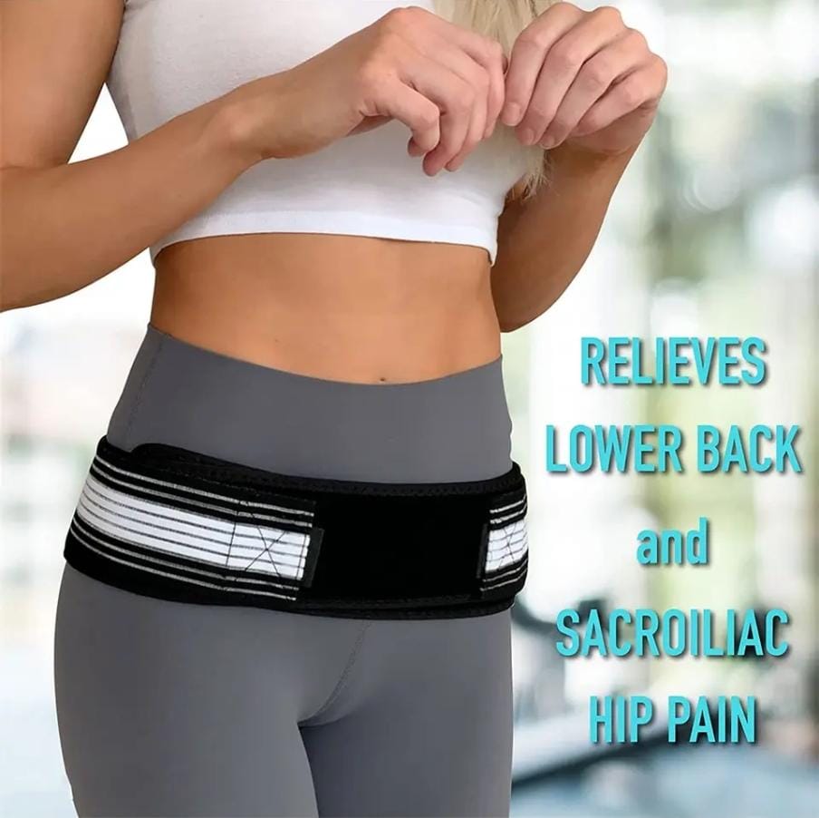 Lower back pain relief belt