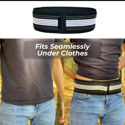 Lower back pain relief belt