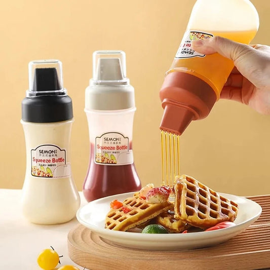 squeeze sauce bottles(2 pcs)