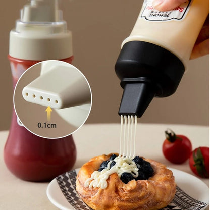 squeeze sauce bottles(2 pcs)