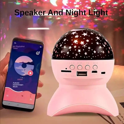 Starry projector with Bluetooth Speaker