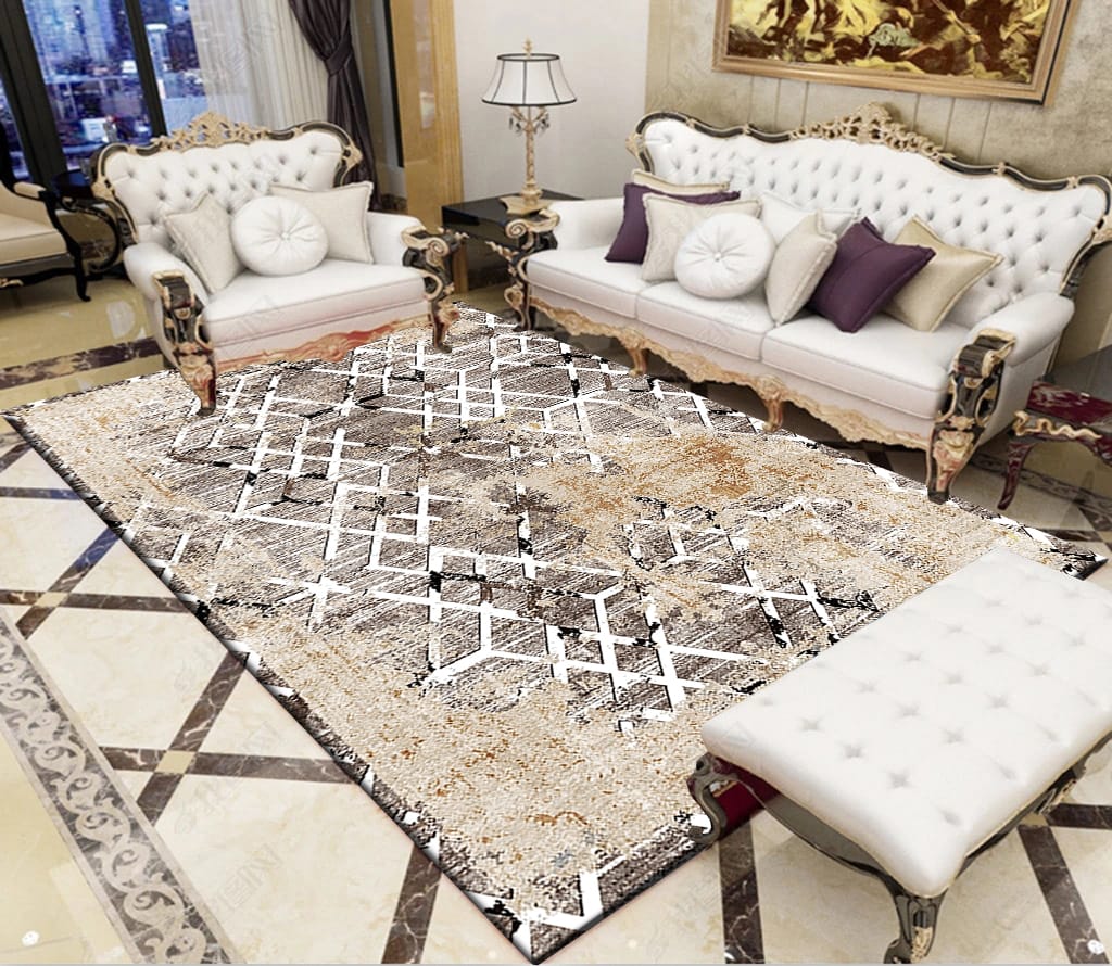 3D Living room carpets(5*8)