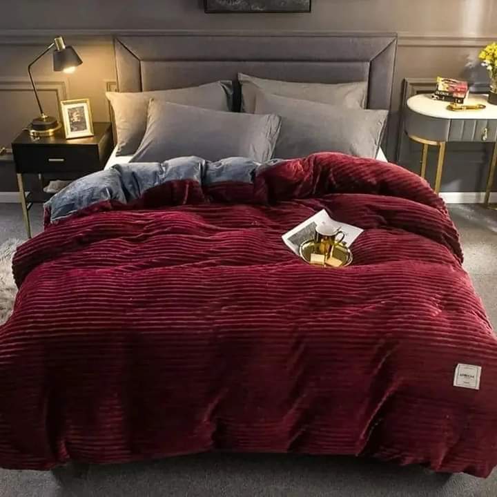 WOOLEN VELVET DUVET SET