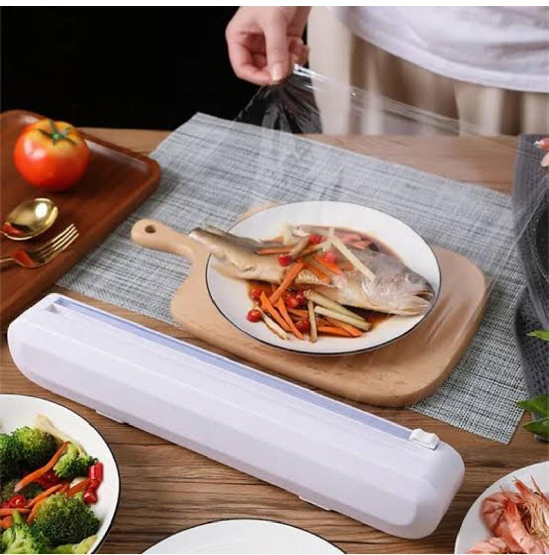 Cling film cutter