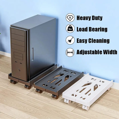 Adjustable mobile CPU/Home theatre stand