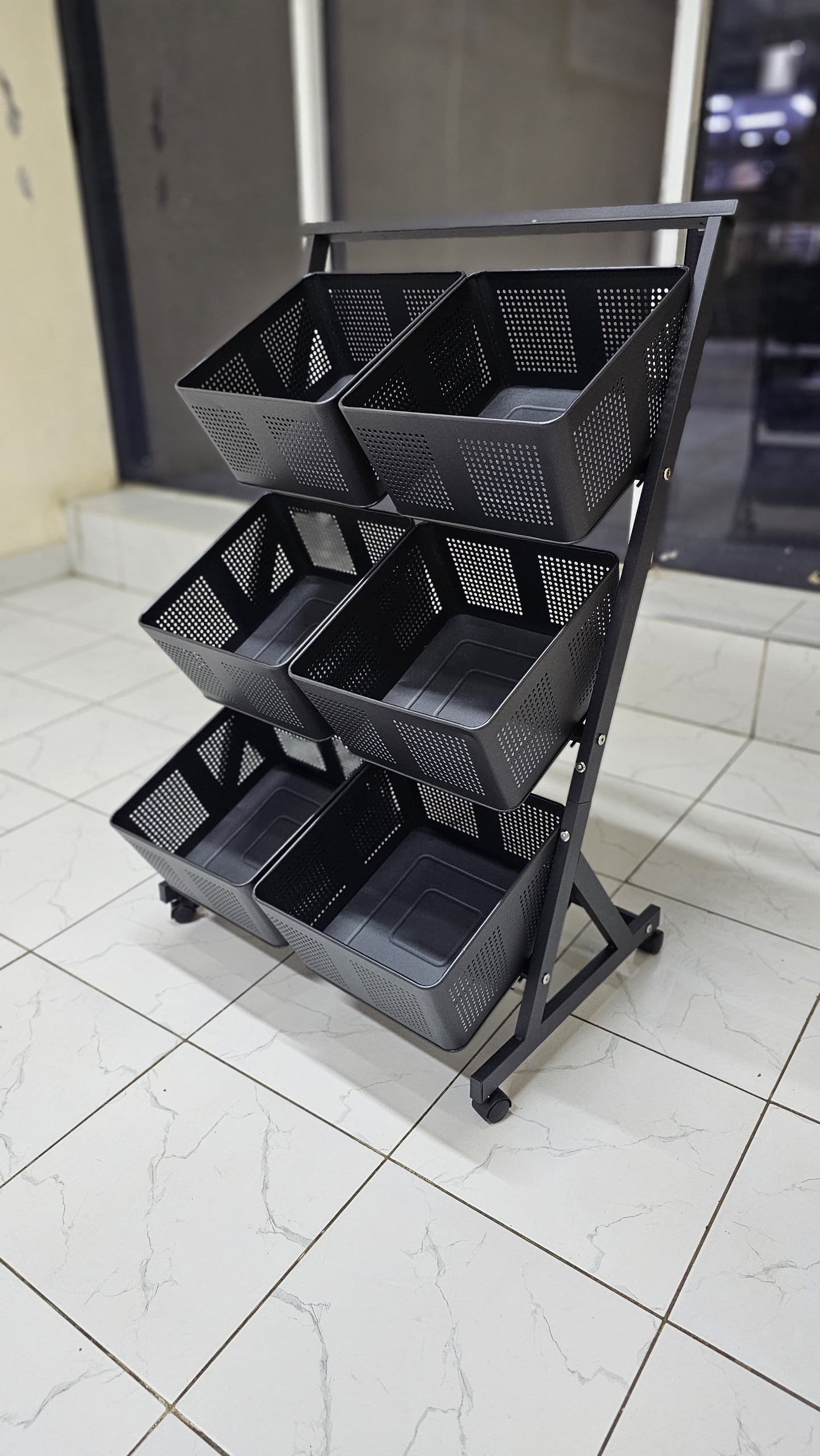 Vegetable/Fruits Cart Storage Rack