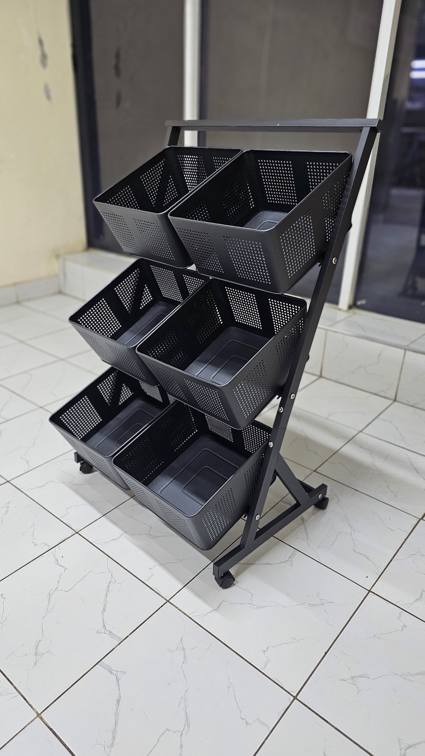 Vegetable/Fruits Cart Storage Rack