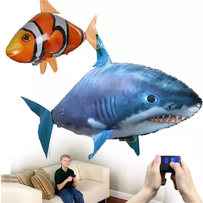 Remote controlled Flying Shark toy