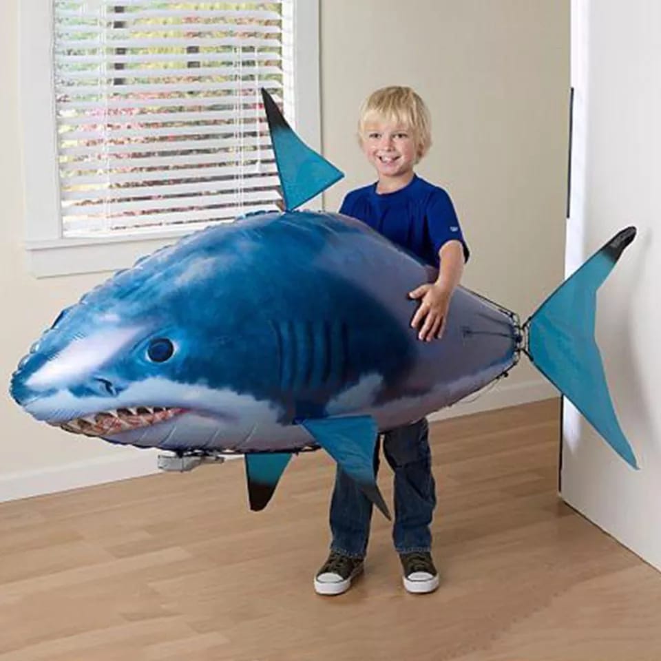 Remote controlled Flying Shark toy