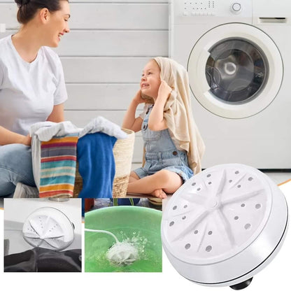 Ultrasonic mini washing gadget