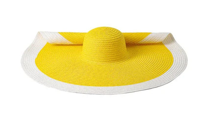 Wide brim summer hat